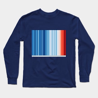 Global Warming Stripe Long Sleeve T-Shirt